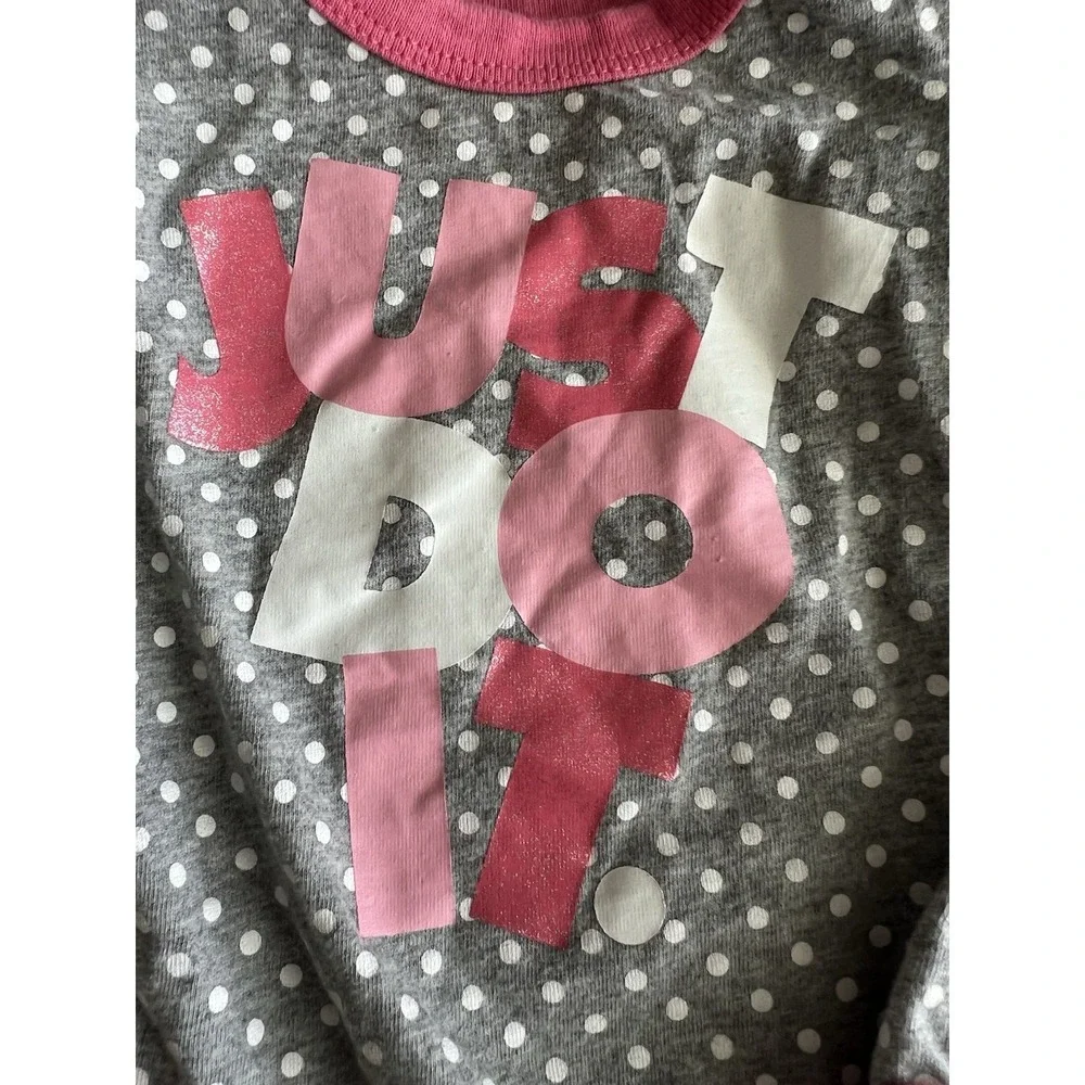Nike Just Do It Baby Girls 3 Months Bodysuits 2 Piece 1 LongSleeve 1 ShortSleeve